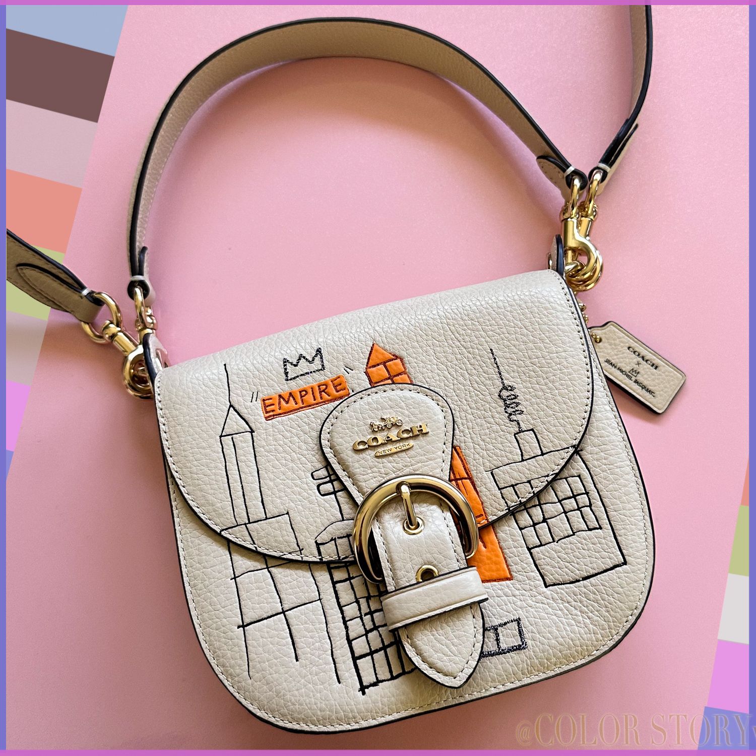 COACH x バスキア】○アート作品○限定コラボ○2WAYバッグ (Coach