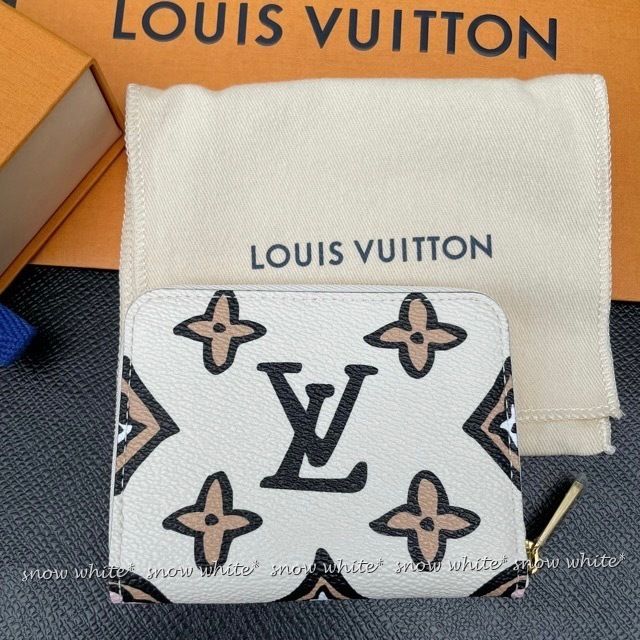 明日着 限定 LVxアニマル柄♪ 小さなお財布 ZIPPY ルイヴィトン (Louis
