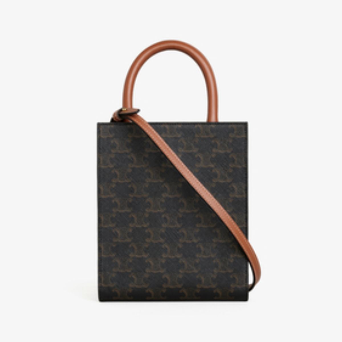 CELINEセリーヌ☆ミニバーティカルカバ☆トリオンフキャンバス (CELINE