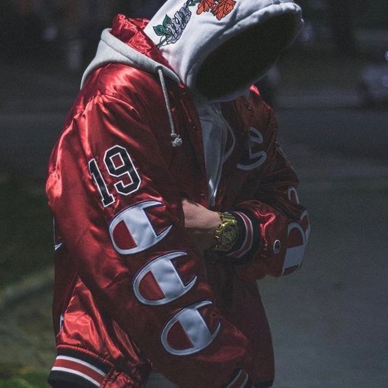 Supreme Champion Hooded Satin Varsity Jacket シュプリーム (Supreme