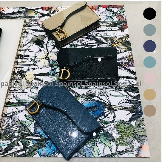 大人気【Dior】SADDLE フラップ カードホルダー☆4色展開 (Dior