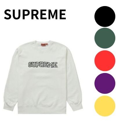 21AW Week7 Supreme Shattered Logo Crewneck クルーネック (Supreme