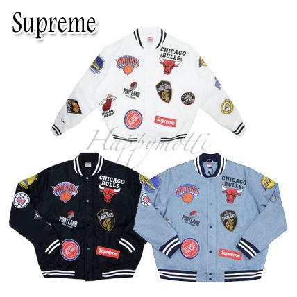 Supreme × Nike NBA Teams Warm-Up スタジャン ブルゾン (Supreme