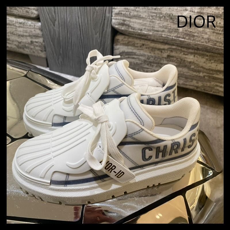 人気/すぐに届く】DIOR スニーカー DIOR-ID ホワイト (Dior/スニーカー