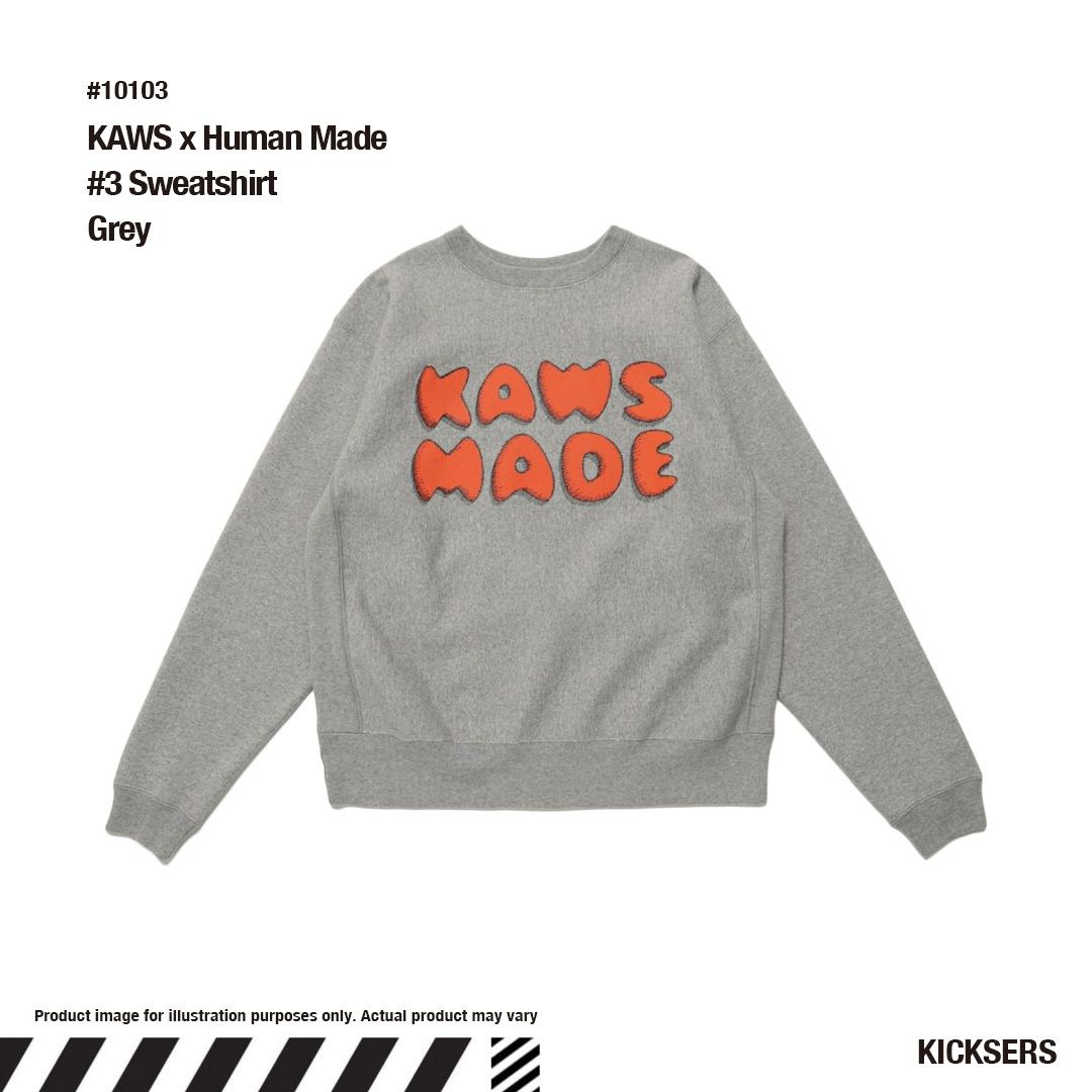 カウズ ヒューマンメイド KAWS x Human Made #3 Sweatshirt (HUMAN