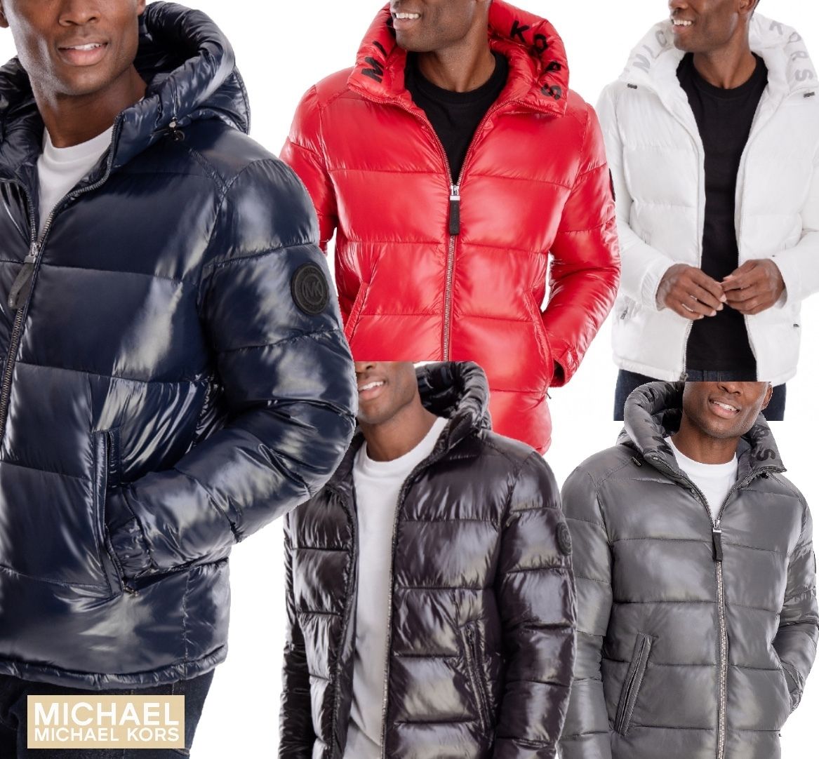 最新作セール MK マイケルコース Pufferジャケット (Michael Kors