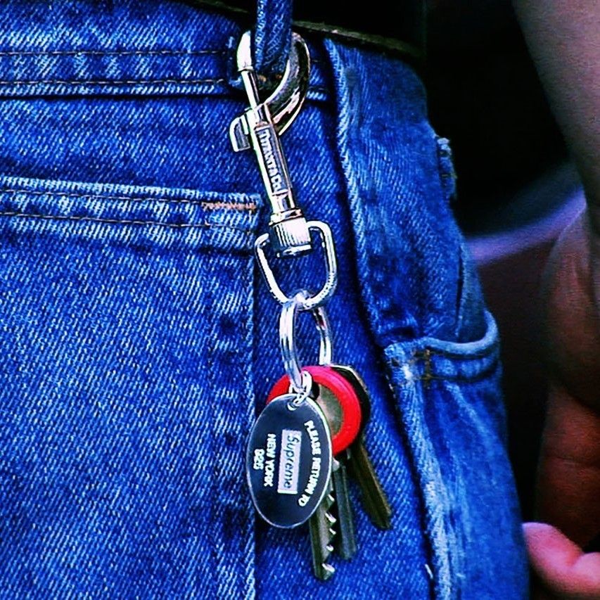 Supreme Tiffany & Co. Oval Tag Keyring ティファニー キー (Supreme