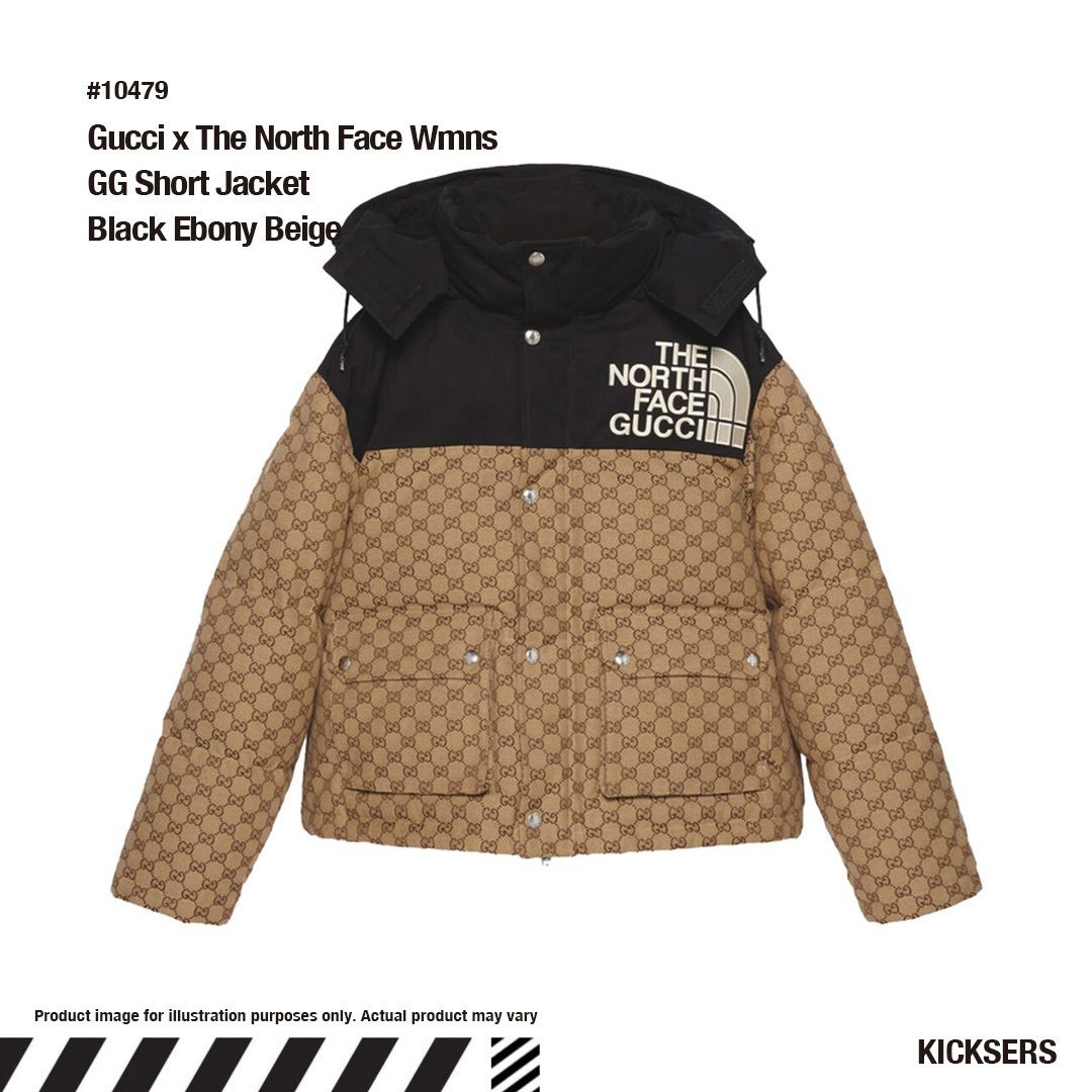 ノースコラボGucci x The North Face W GG Padded Short Jacket (GUCCI