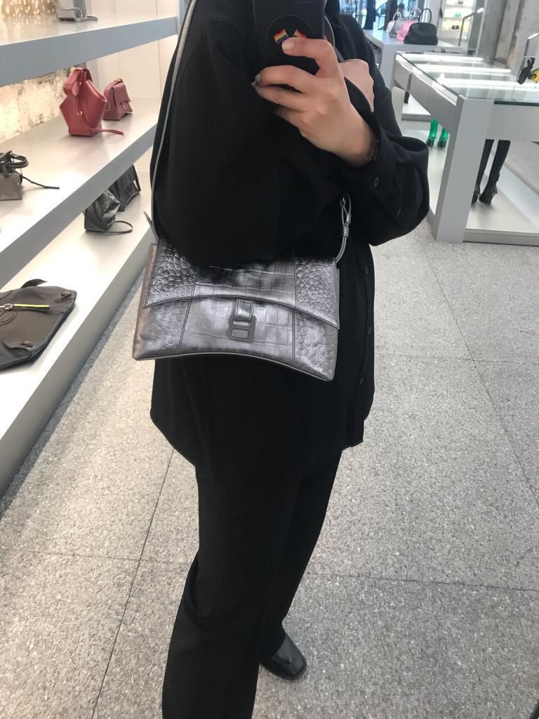 BALENCIAGA】DOWNTOWN XS メタリック エクストラ サプル (BALENCIAGA