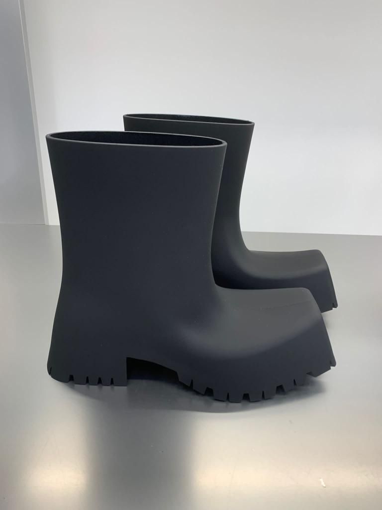 BALENCIAGA】Trooper Rubber ブーツ ラバー ブラック (BALENCIAGA