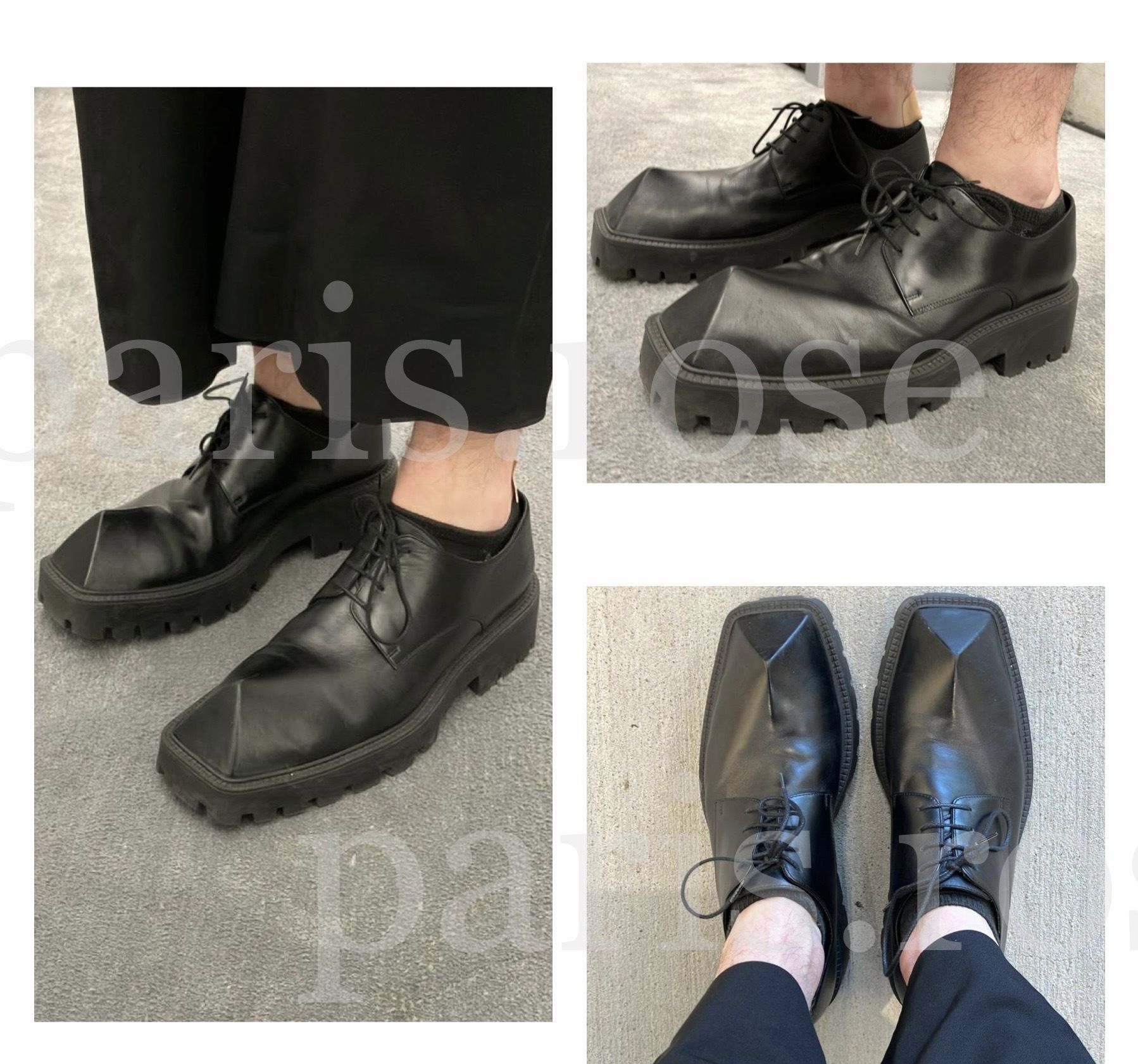 22新作 バレンシアガ RHINO ダービー (BALENCIAGA/ドレスシューズ