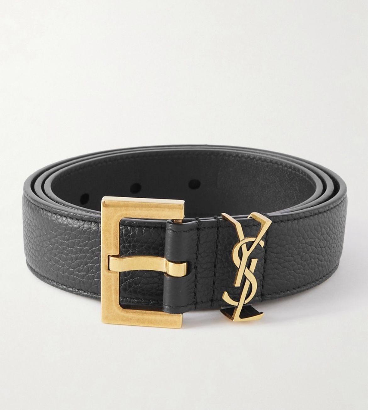 SAINT LAURENT YSL グレインレザー ベルト 人気 (Saint Laurent/ベルト