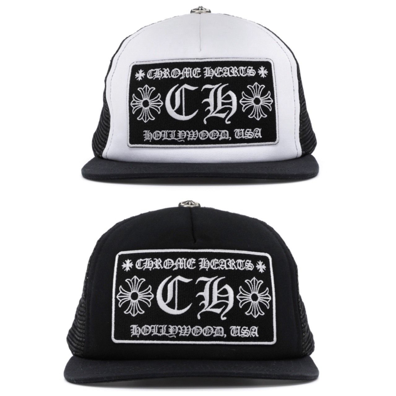 クロムハーツ☆ロゴキャップ☆CH Hollywood Trucker Hat (CHROME