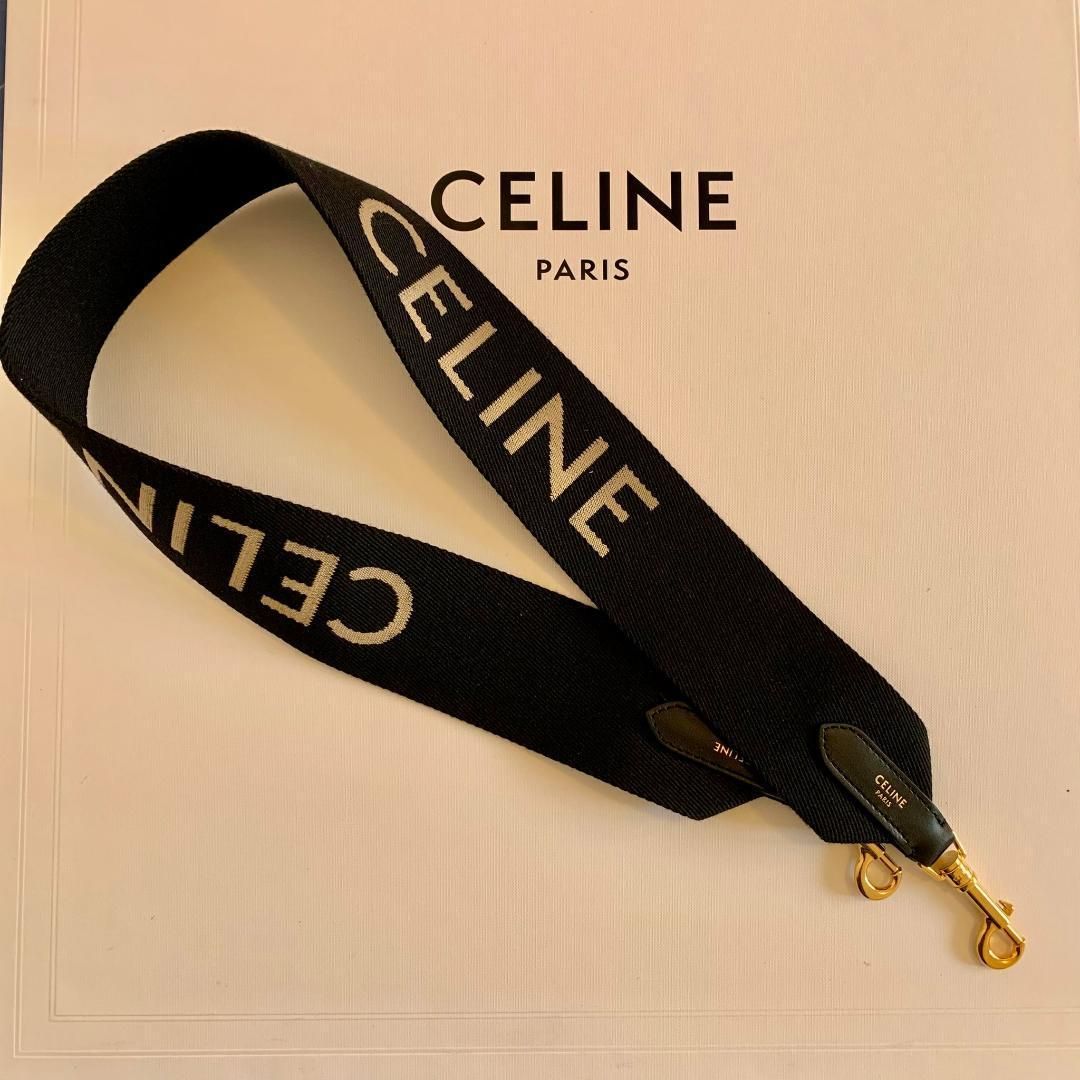大好評【CELINE】ジャカードウールショートストラップ☆3色展開