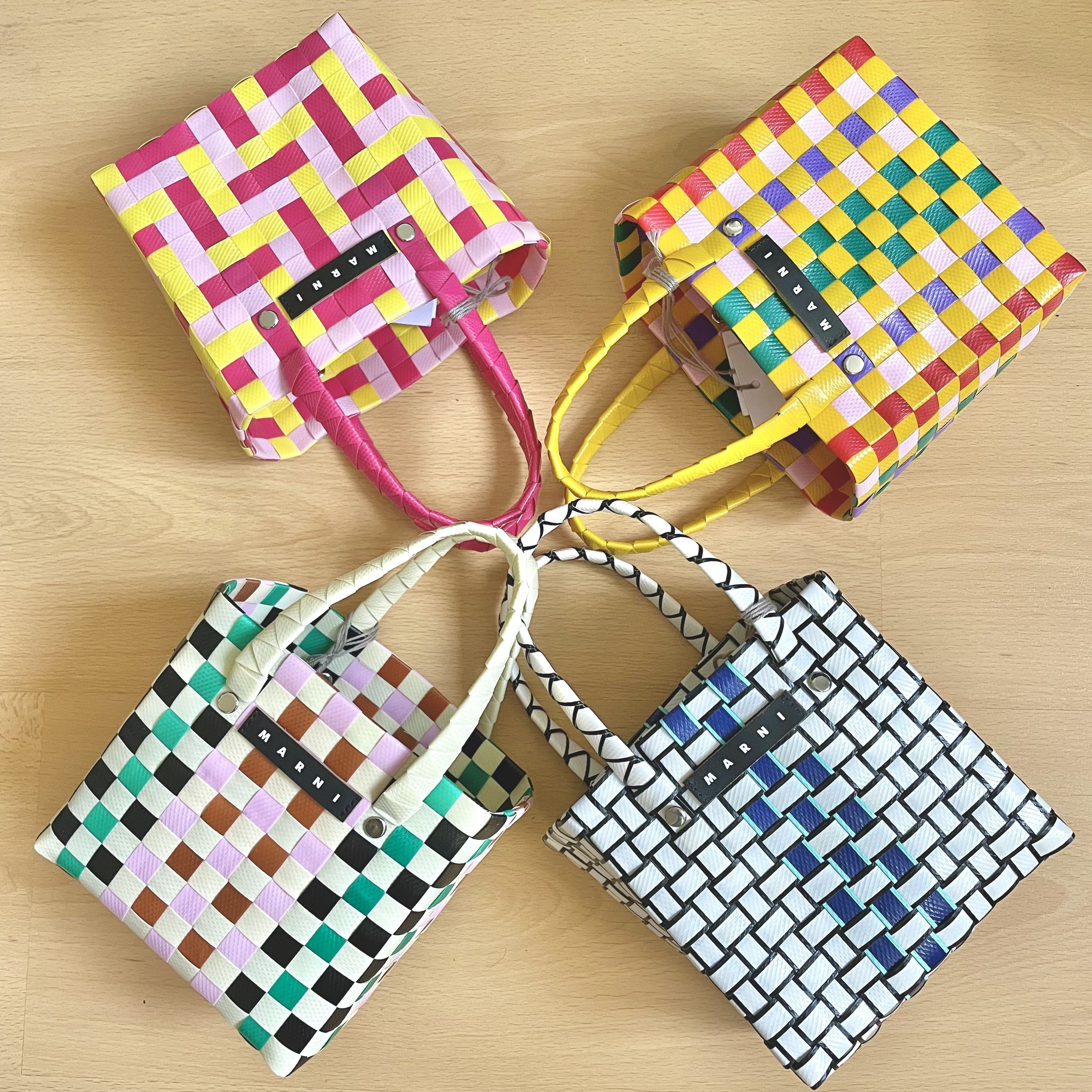 MARNI 大人気 キッズ ミニ バスケット かごバッグ 大人もOK♪ (MARNI