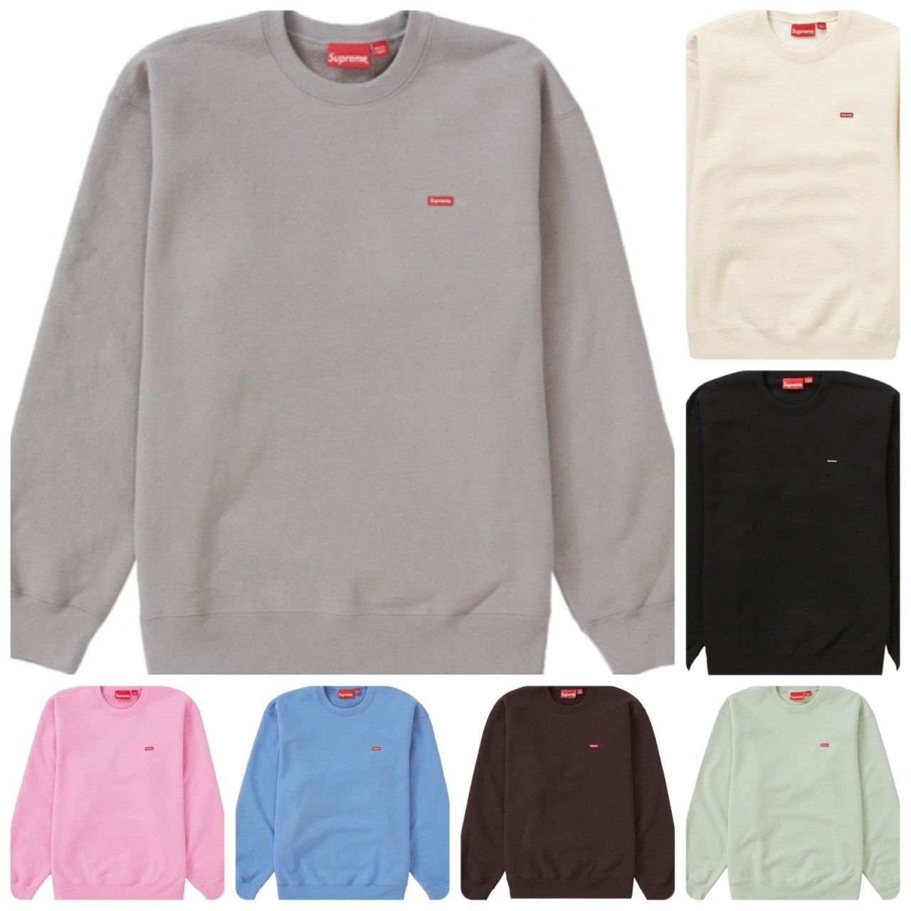 シュプリーム☆スモールボックスロゴトレーナー☆SS22 (Supreme
