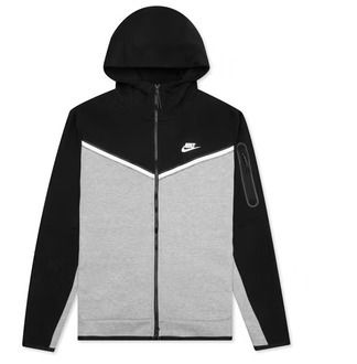 Nike Tech フリースパーカー＊グレー/ブラック (Nike/パーカー