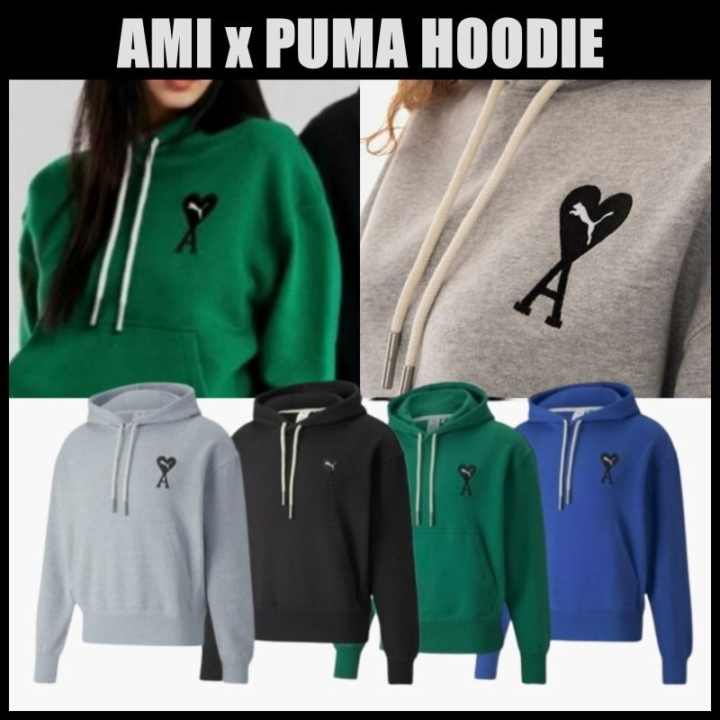 PUMA x AMI☆HOODIE プーマ アミ パリス コラボ フーディー (AMI PARIS