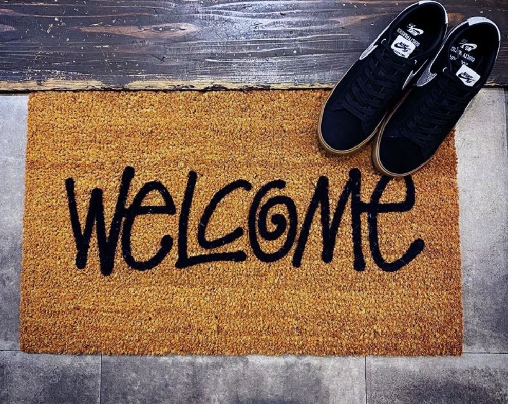 ☆送料・関税込☆STUSSY☆ステューシー☆WELCOME MAT☆マット