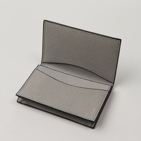 Valextra ヴァレクストラ カードケース(名刺入れ)アッシュグレー