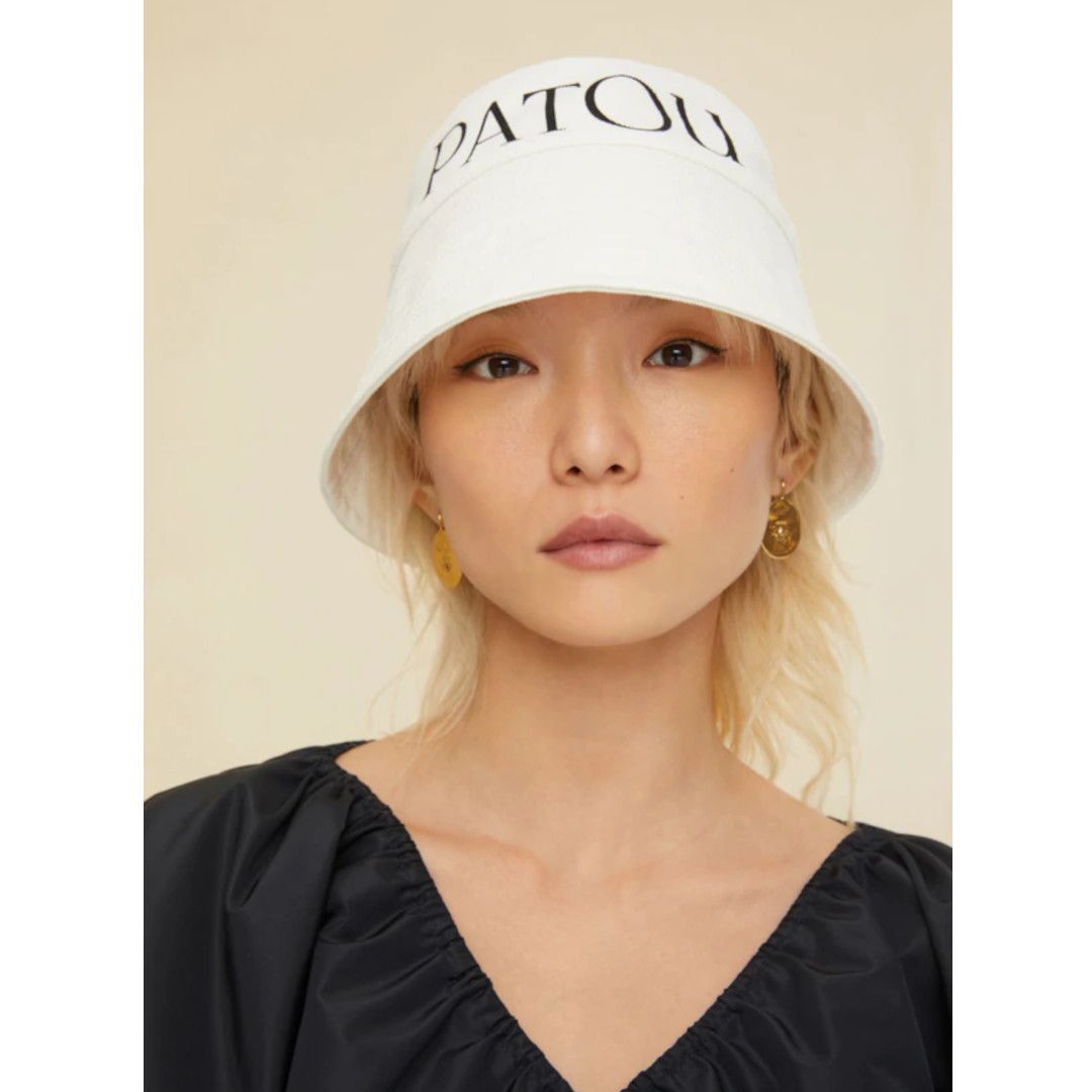 PATOU】ロゴ オーガニックコットン バケットハット/ 各色 (PATOU