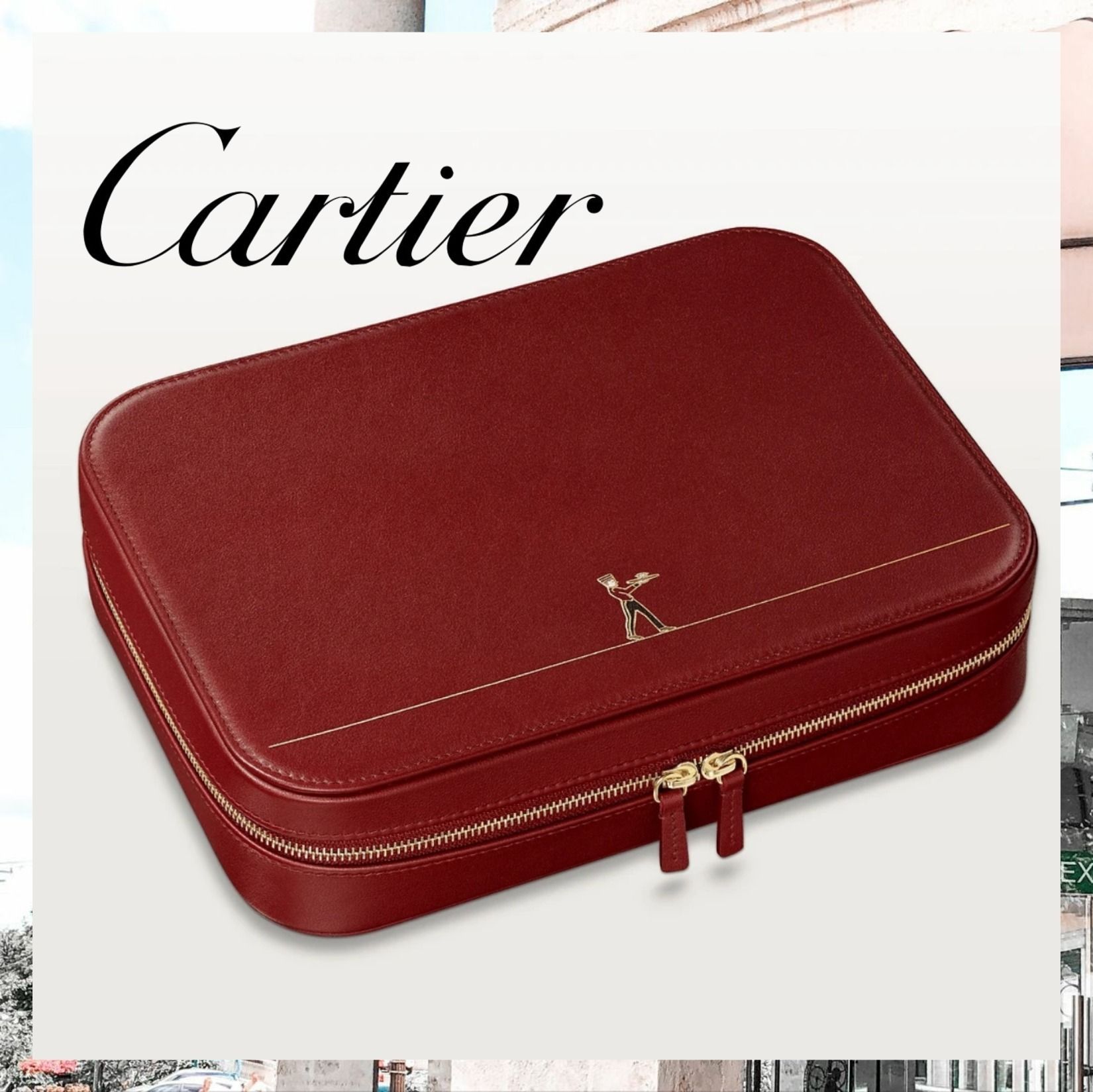 すぐ届く☆関税込！ 【Cartier カルティエ】 ジュエリー ポーチ