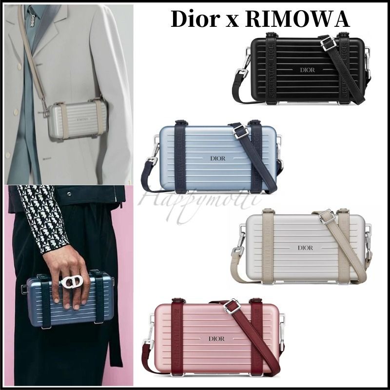 Dior × RIMOWA☆Clutch On Strap Aluminium 関税・送料無料 (Dior
