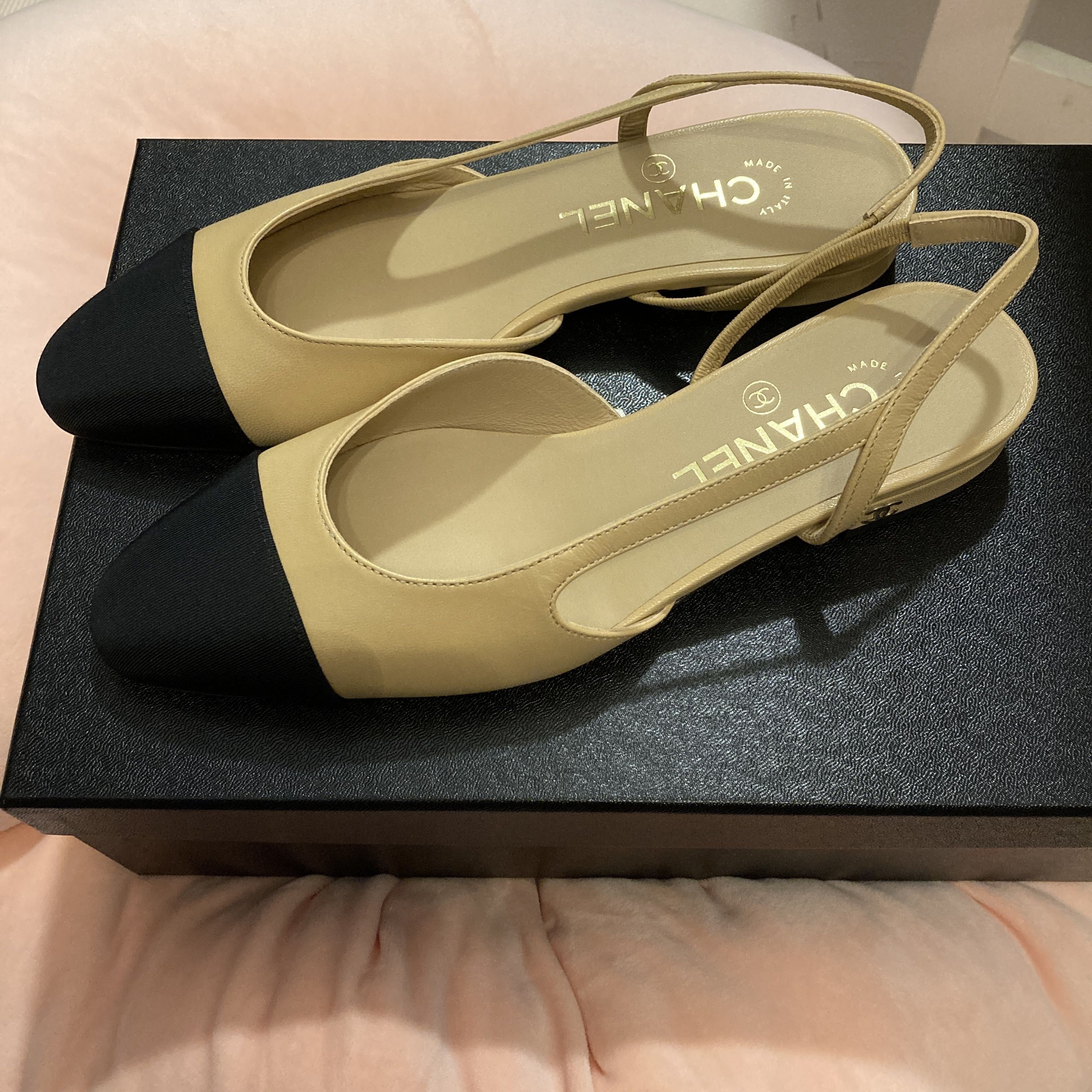 CHANEL】シャネル スリングバック シューズ (CHANEL/パンプス) G31319