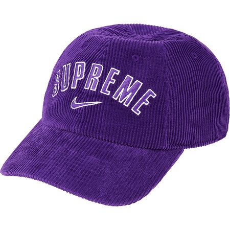 22SS week14 Supreme Nike Arc Corduroy 6-Panel キャップ (Supreme