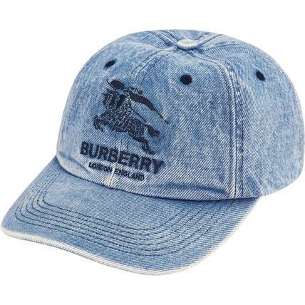 Week13 Supreme Burberry Denim 6-Panel バーバリー キャップ (Supreme