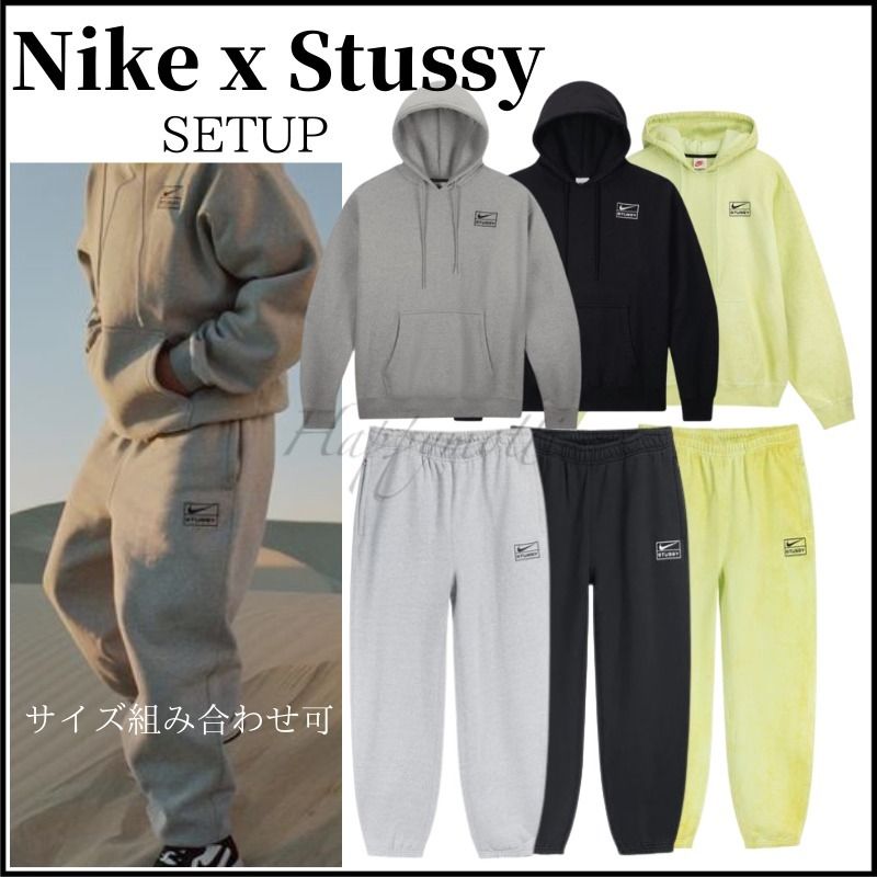 Nike x Stussy☆入手困難 コラボ SETUP 関税・送料無料 (Nike