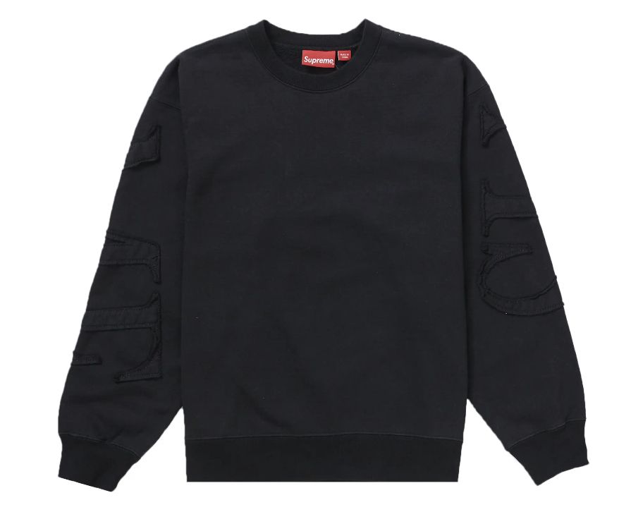 ☆22SS WEEK15☆Supreme Tonal Applique Crewneck (Supreme/スウェット