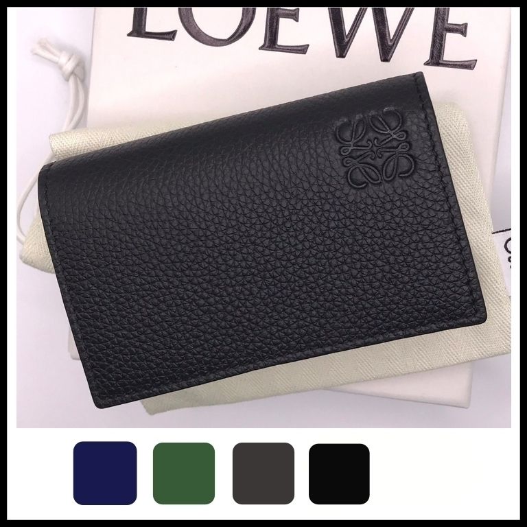 LOEWE】ロエベ ビジネス カードホルダー レザー ロゴ 名刺入れ (LOEWE