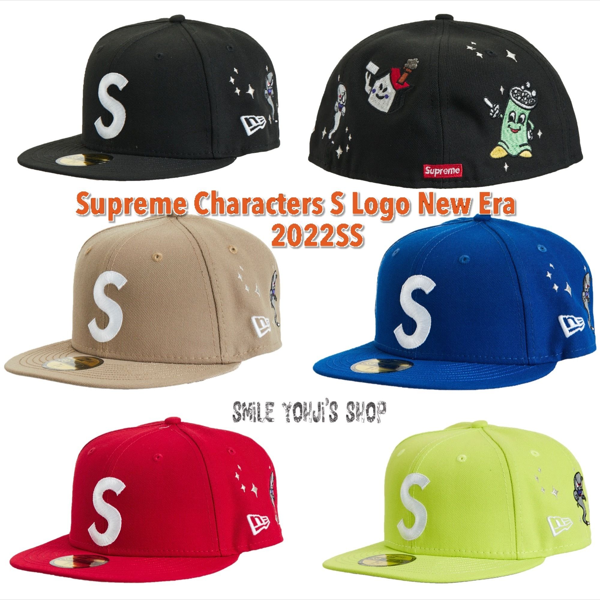 ☆2022SS WEEK16☆Supreme Characters S Logo New Era (Supreme