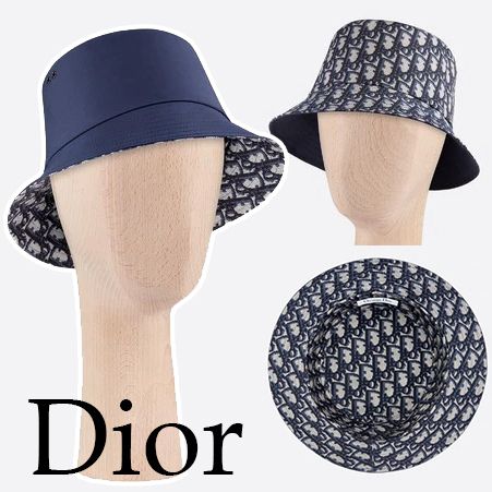 すぐ届く 直営店 DIOR TEDDY-D バケットハット リバーシブル (Dior