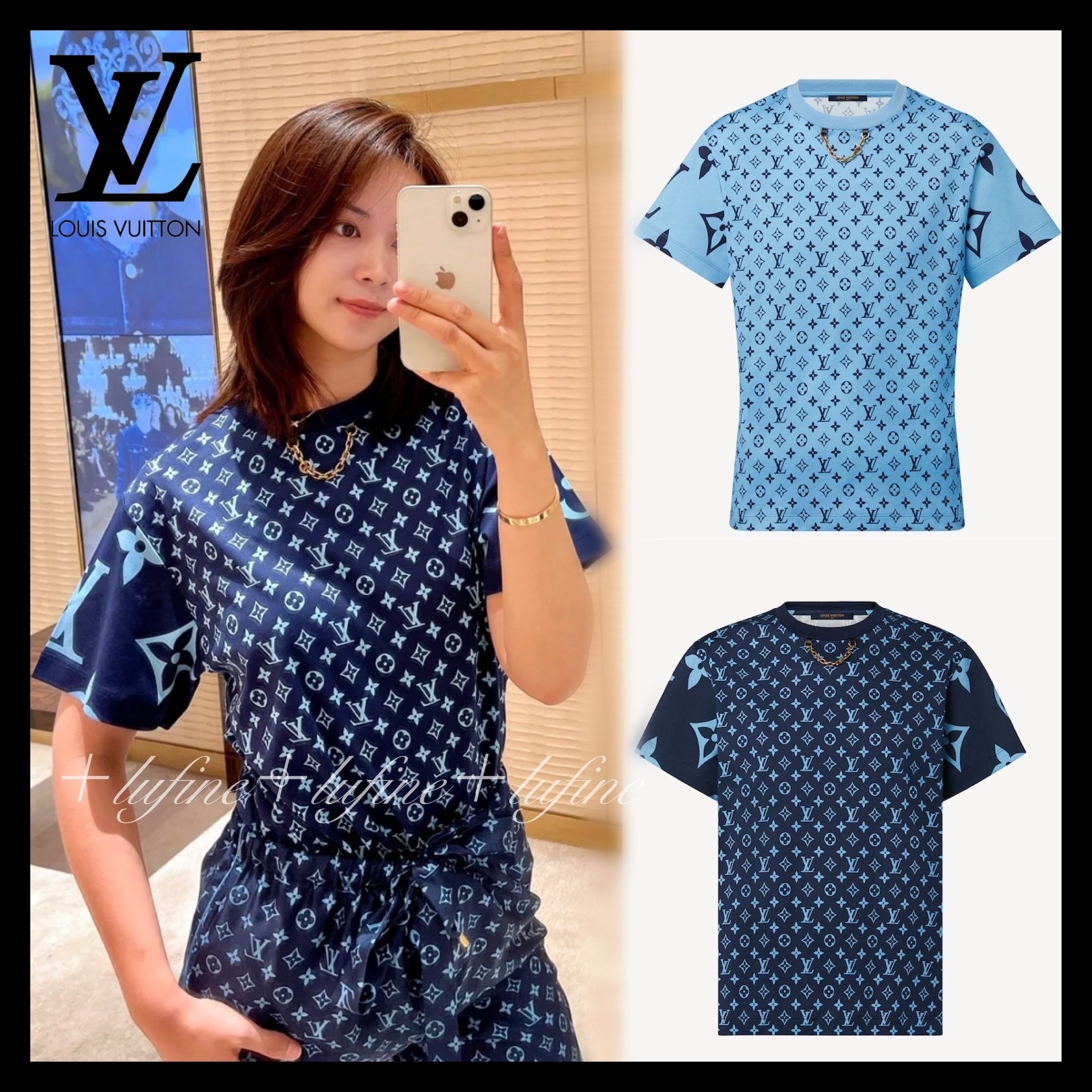 LV好きにピッタリの1枚♪】ルイヴィトン モノグラム Tシャツ (Louis