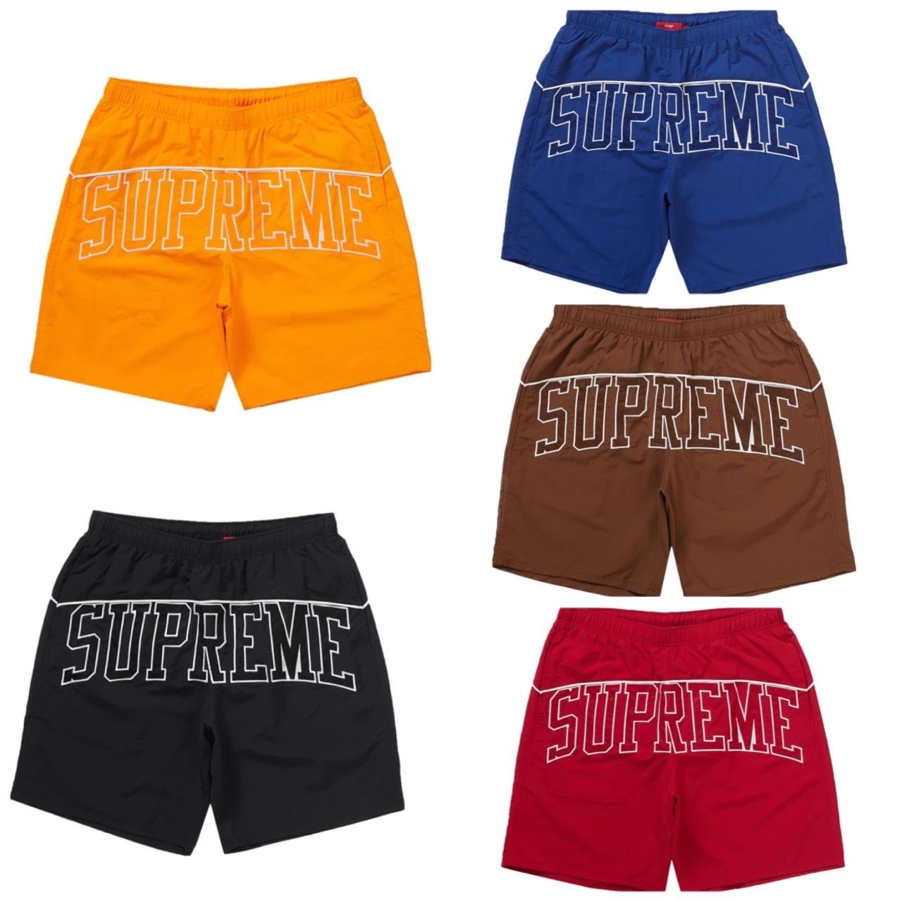SUPREME シュプリーム☆Arc Water Short☆ロゴ海パン 水着 (Supreme