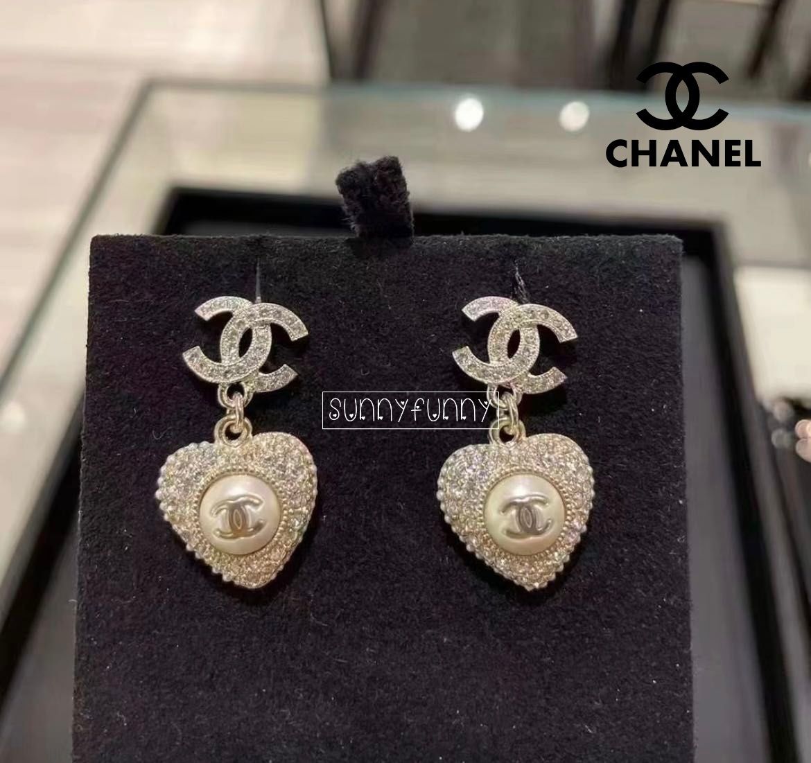 ハートが激かわ☆》シャネル ピアス ゴールド CC ハート (CHANEL