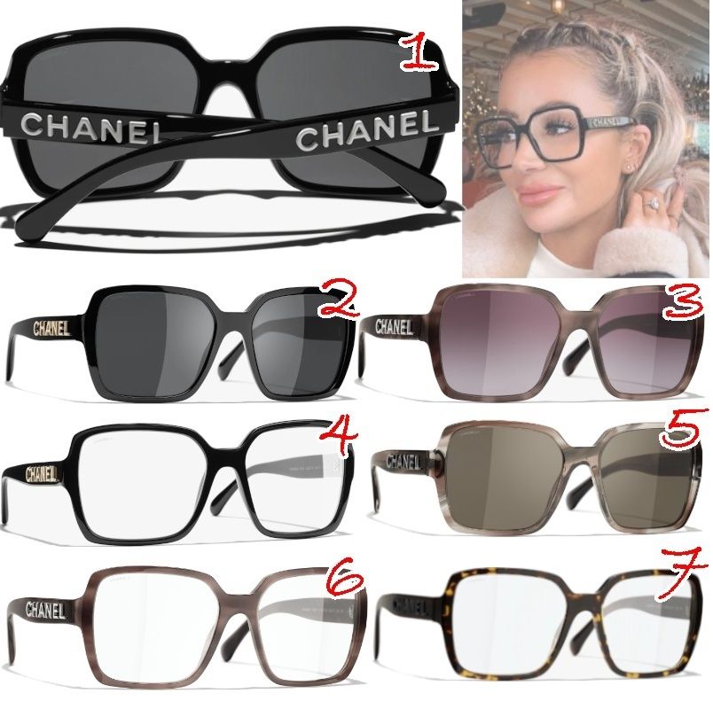 New! CHANEL 5408 ロゴ サングラス 関税込 (CHANEL/サングラス