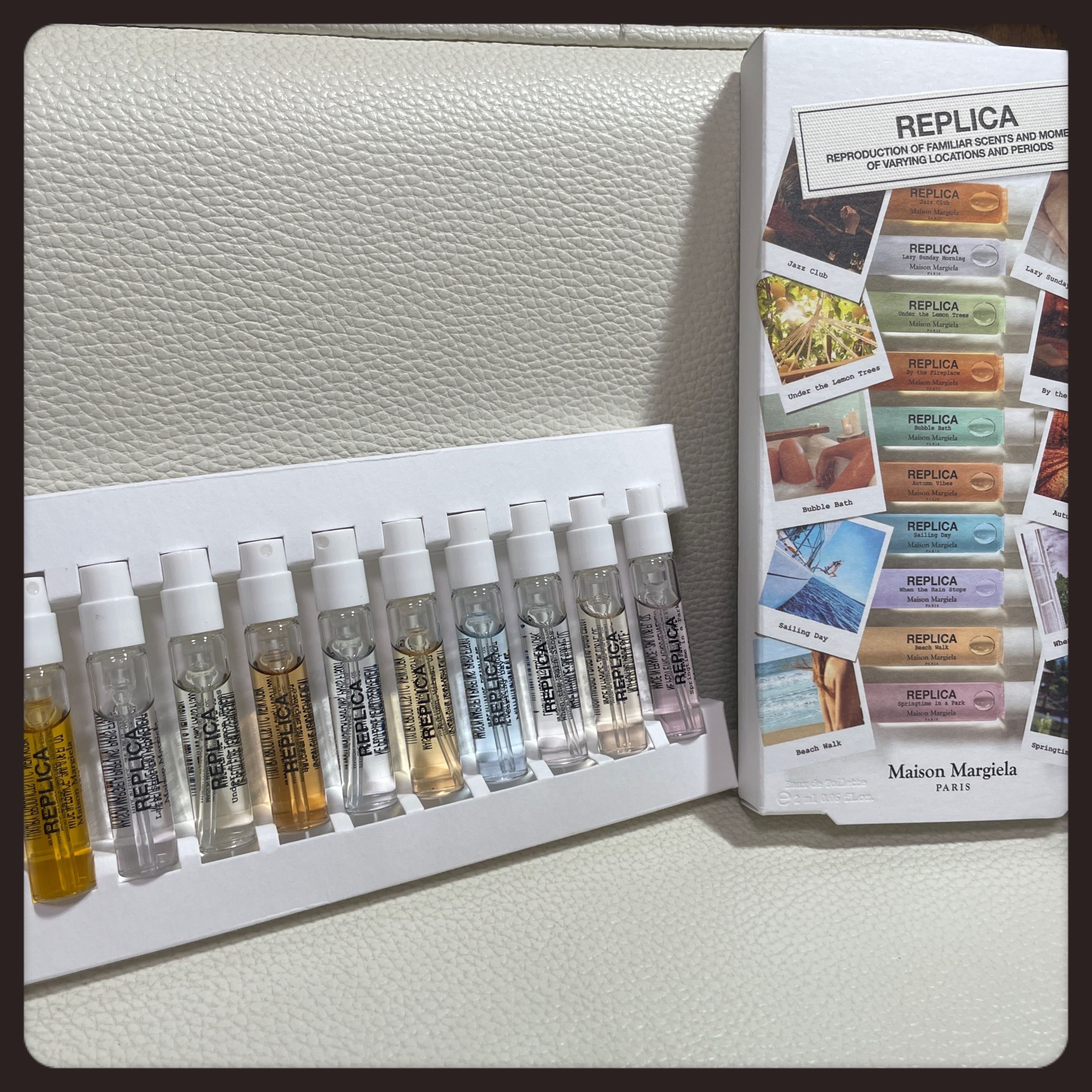 メゾンマルジェラ】 MEMORY BOX 香水10本セット (Maison Margiela/香水