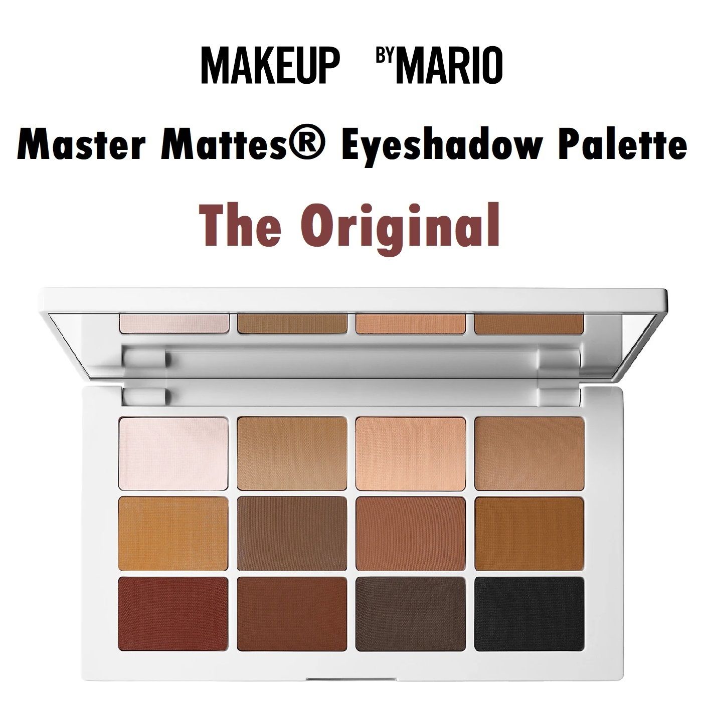MAKEUP BY MARIO☆Master Mattes 12色アイシャドウパレット (Makeup By