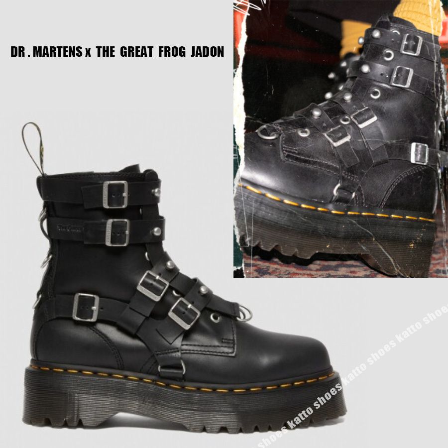 Dr Martens x THE GREAT FROG JADON☆コラボ☆厚底 (Dr.Martens