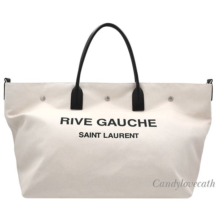 SAINT LAURENT リヴゴーシュ マキシ ショッピングバッグ (Saint