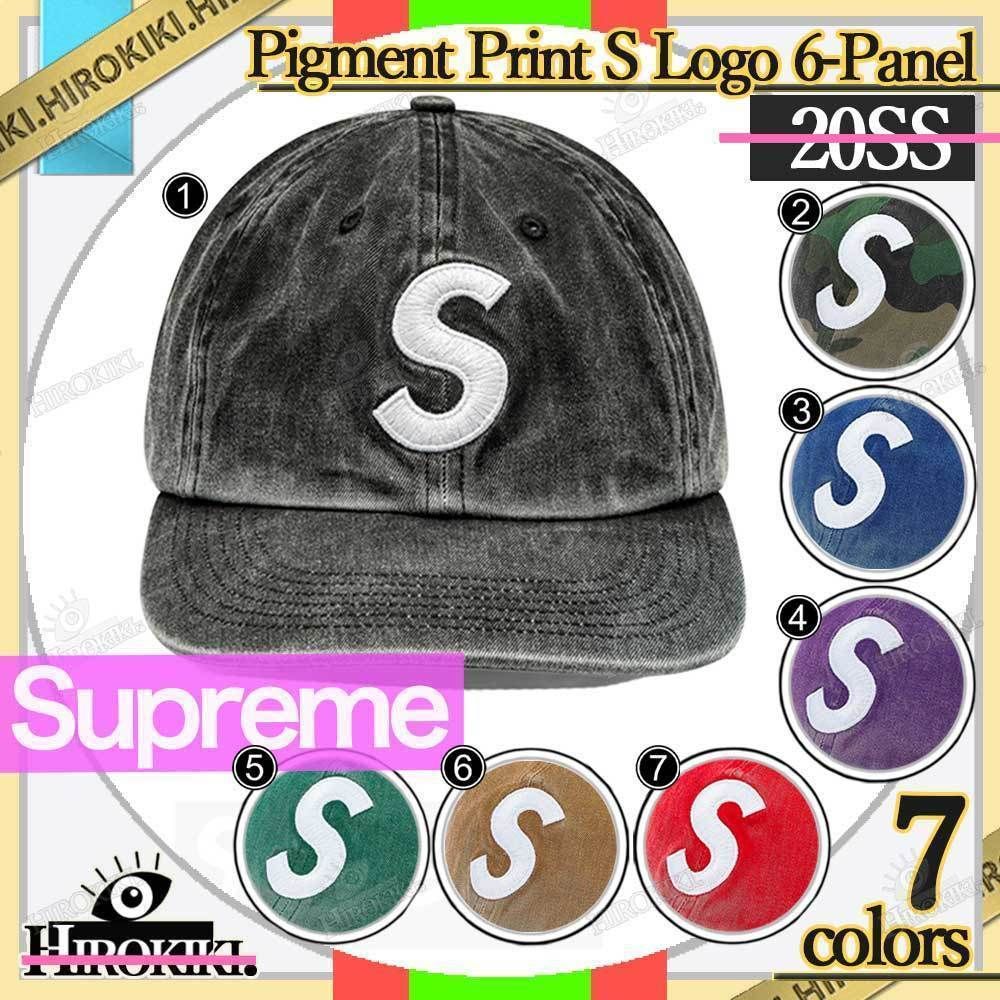 本物保証 /関税・送料無料】Supreme Sロゴ キャップ (Supreme/キャップ
