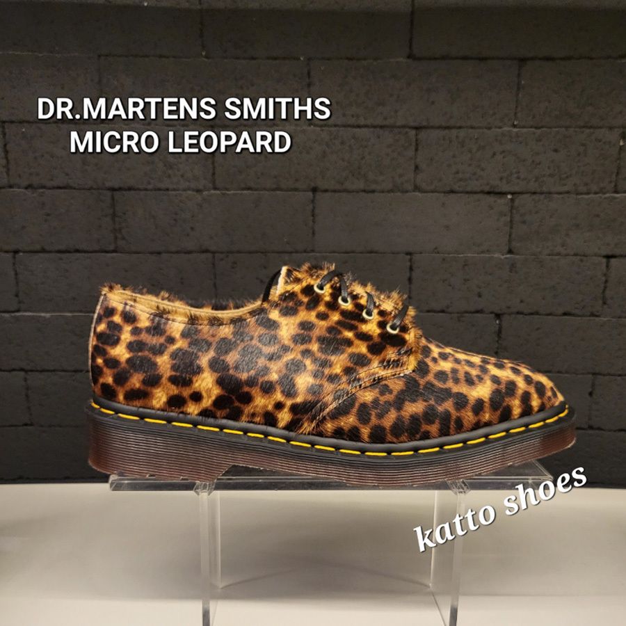 Dr Martens☆SMITHS MICRO LEOPARD☆4ホール☆レオパード (Dr.Martens