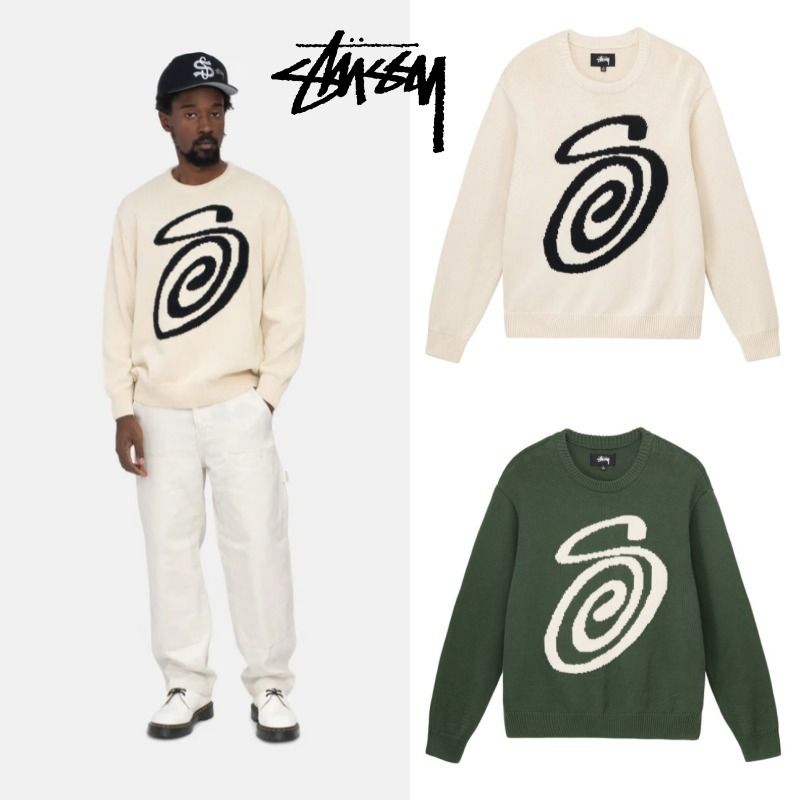 STUSSY】CURLY S SWEATER (STUSSY/ニット・セーター) 86282394【BUYMA】