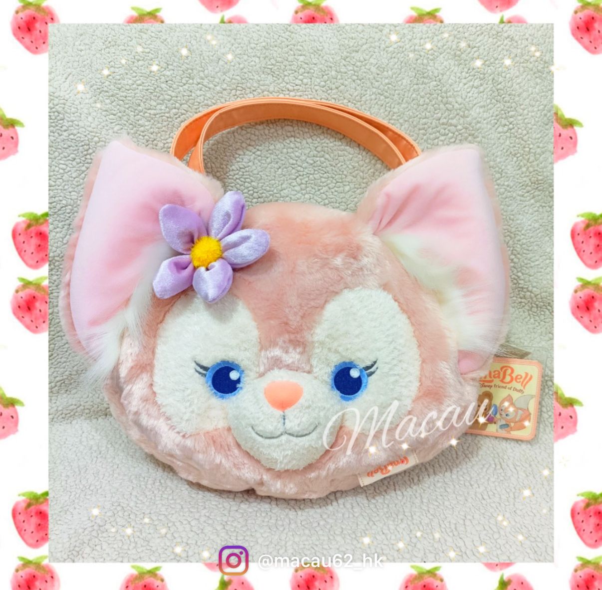 香港ディズニー新作☆リーナベル 2WAYショルダーバッグ（大） (Disney