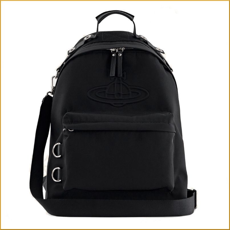 22新作☆vivienne westwood☆EDWARD ロゴ バックパック/男女兼用