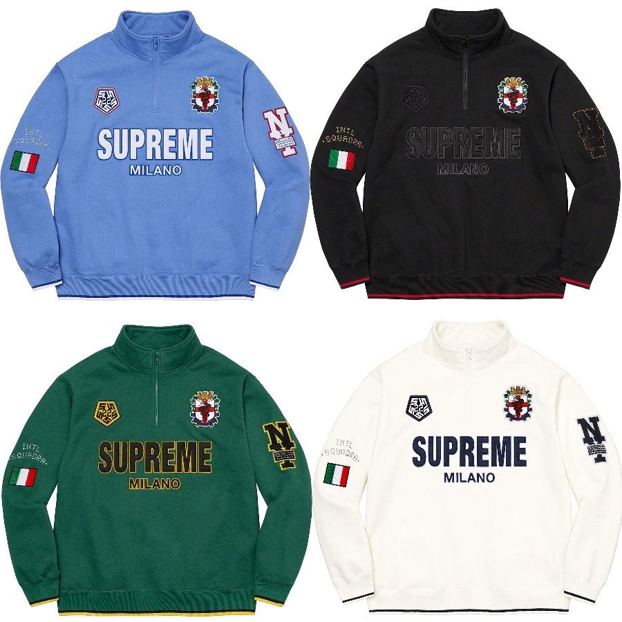 22AW 立ち上げ Supreme Milano Half Zip Pullover (Supreme/トップス