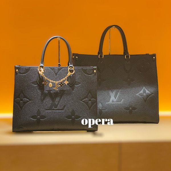 大人気 Louis Vuitton オンザゴー GM トート ハンドバッグ (Louis
